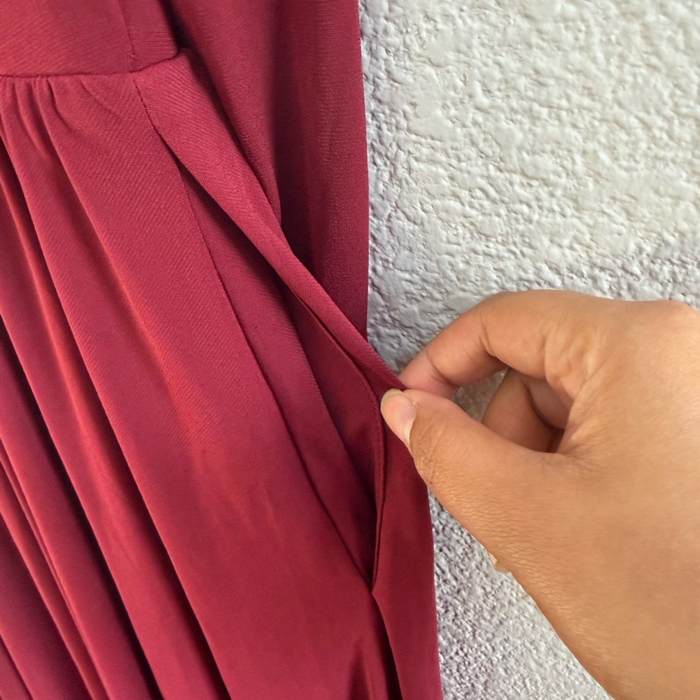 NWOT La Femme en Noir Salem Dress in Oxblood - XL - Picture 5 of 7